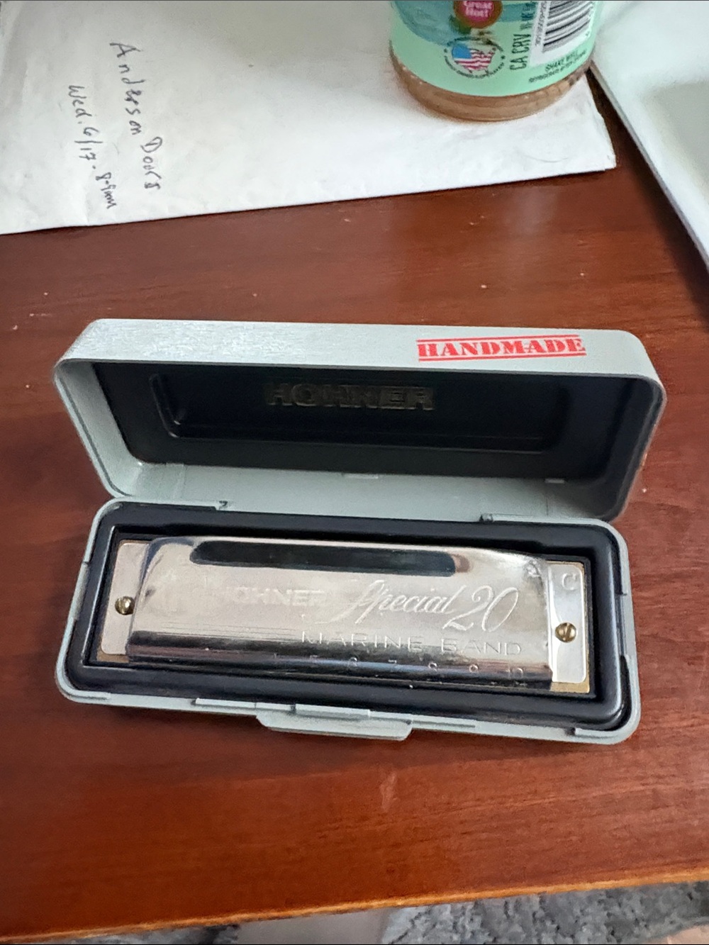 Special 20 Harmonica in Silver - Handmade